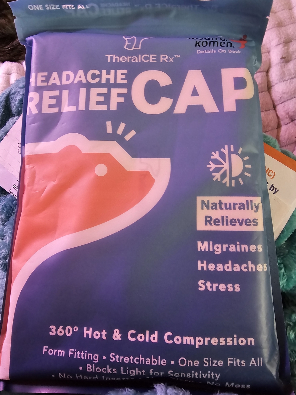Migraine Relief
TheraICE Headache Hat NIP Retail $30